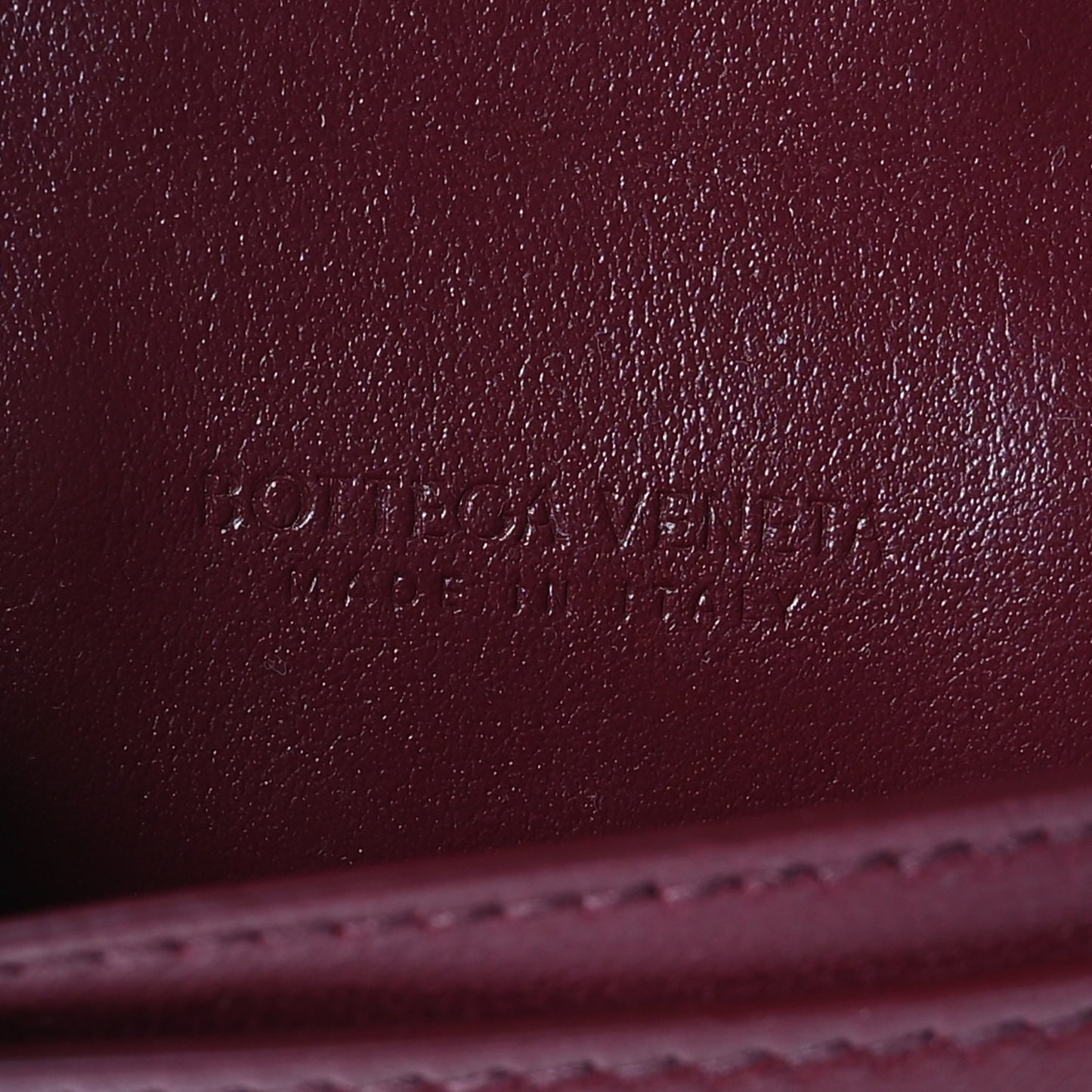 Nappa Maxi Intrecciato Card Holder Wallet Barolo