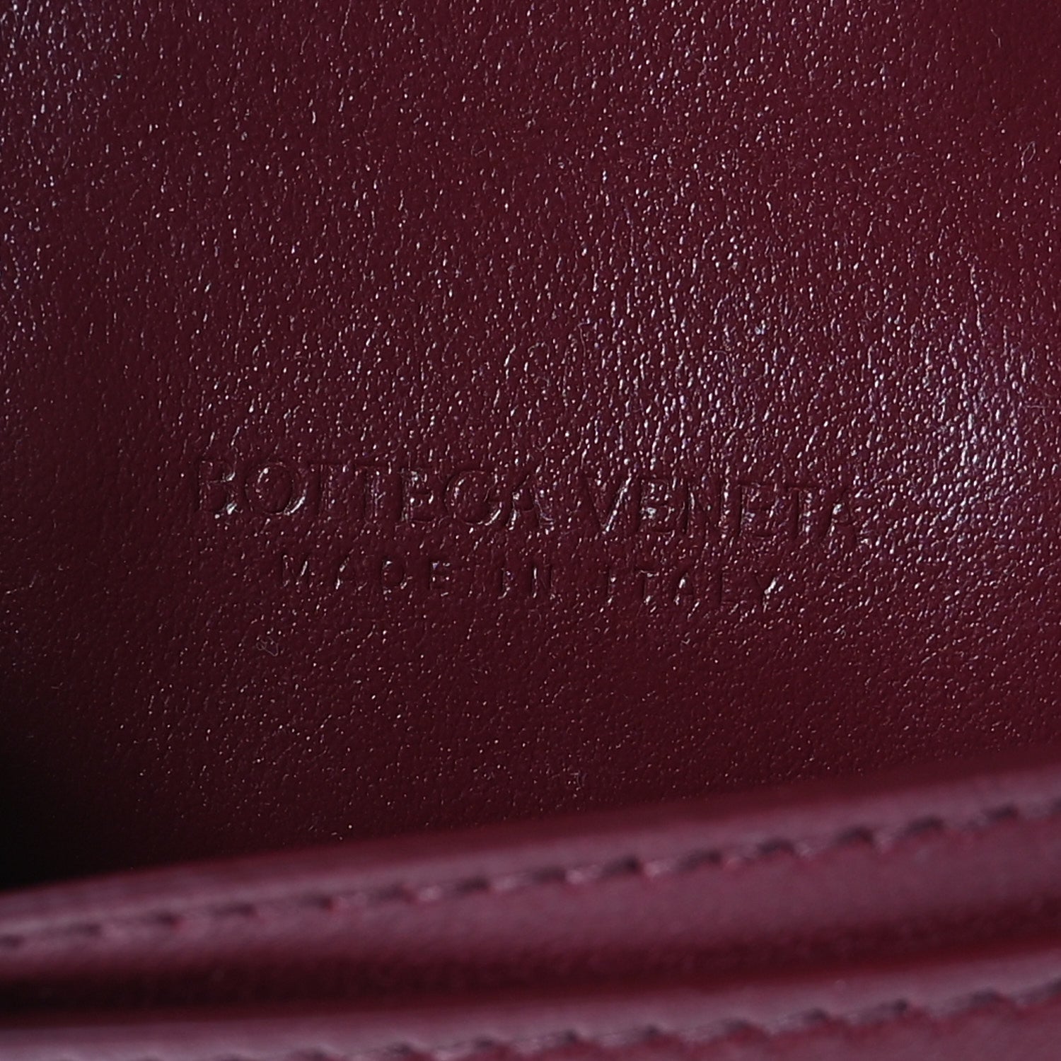 Bottega Veneta Nappa Maxi Intrecciato Card Holder Wallet Barolo 6 of 7