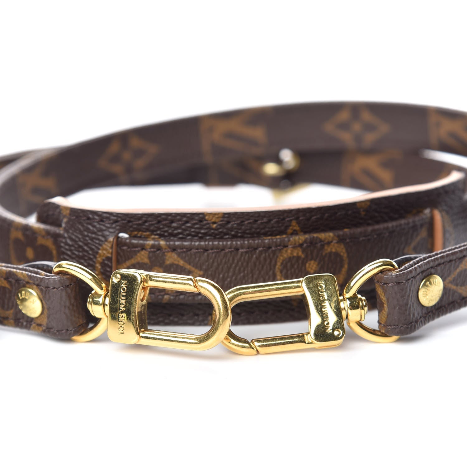 Louis Vuitton Monogram 16mm Adjustable Shoulder Strap 3 of 5