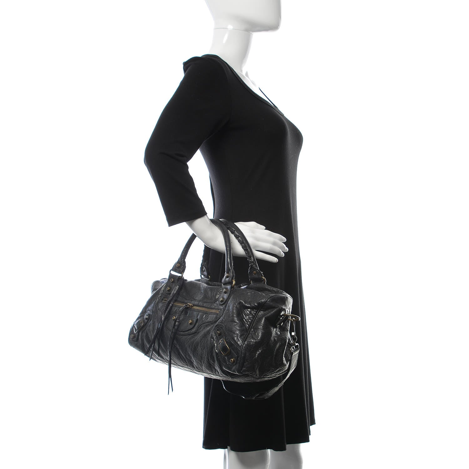 Balenciaga Chevre Classic Hardware Twiggy Black 3 of 13