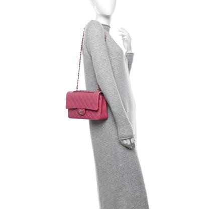 Chanel Lambskin Quilted Medium Double Flap Pink 2 of 10