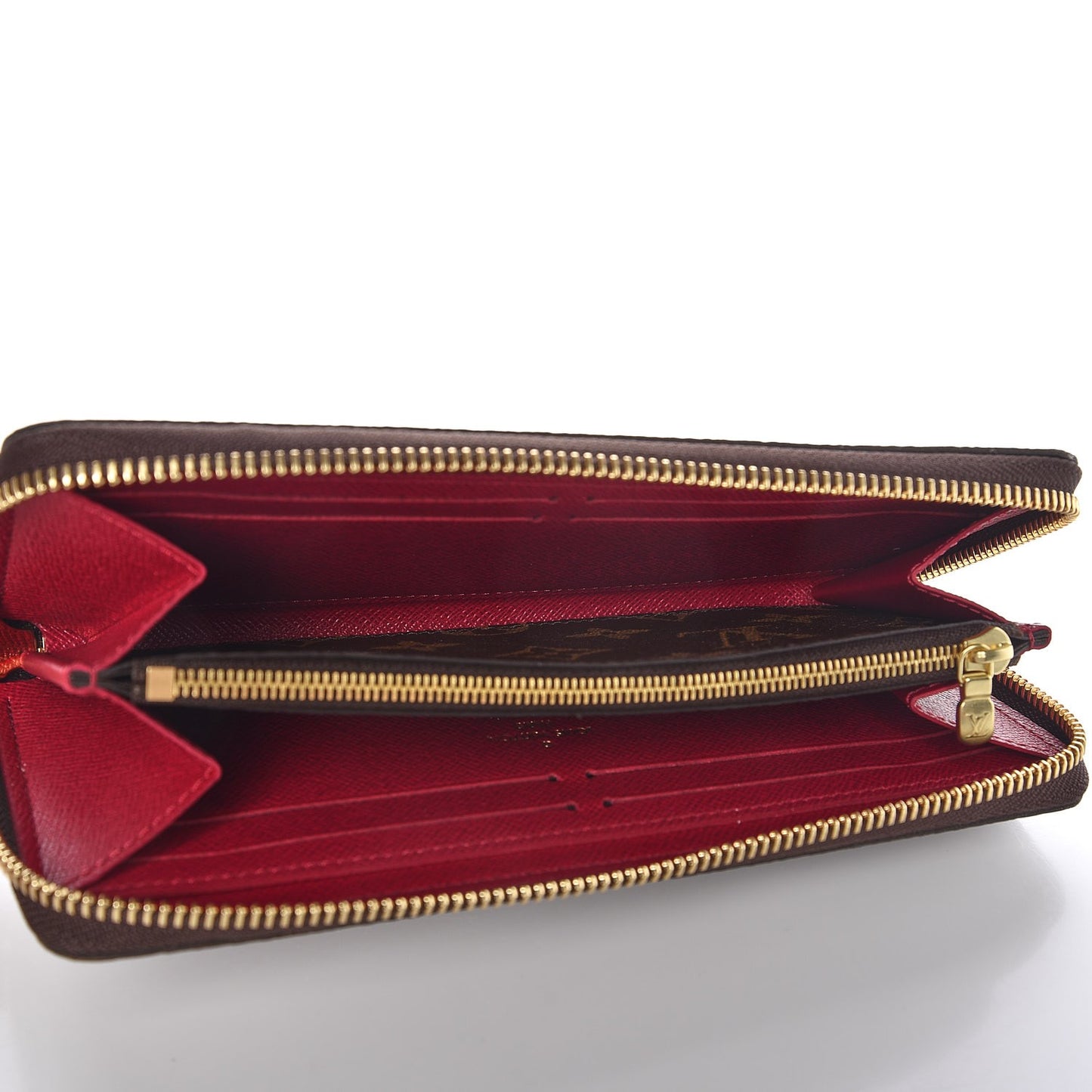 Monogram Clemence Wallet Fuchsia