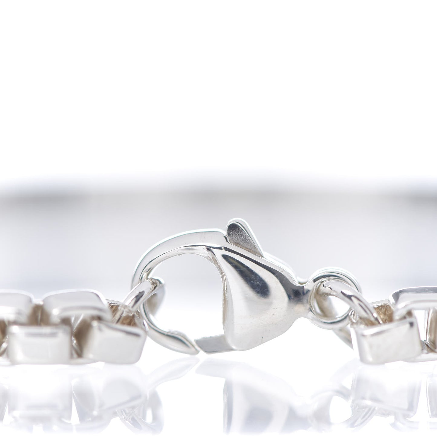 Sterling Silver Venetian Link ID Bracelet