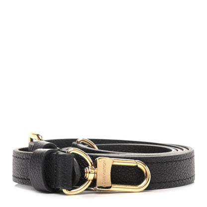 Louis Vuitton Empreinte Adjustable Shoulder Strap Black 1 of 2