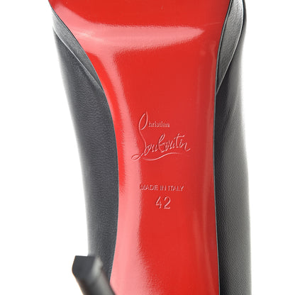 Christian Louboutin Shiny Nappa Pigalle Plato 100 Pumps 42 Black 7 of 9