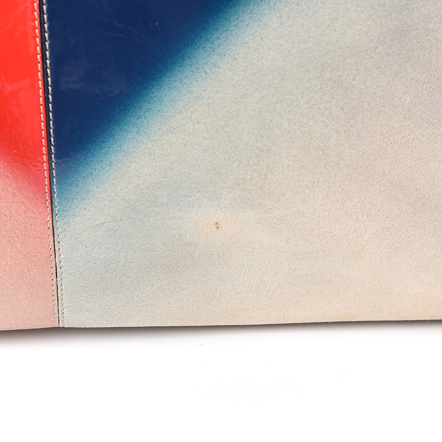 Fendi Suede Airbrushed Large Peekaboo Iconic Satchel Multicolor 11 of 12