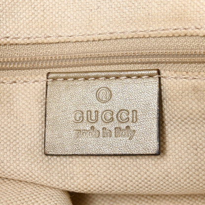 Gucci Guccissima Medium Sukey Tote Champagne 6 of 10
