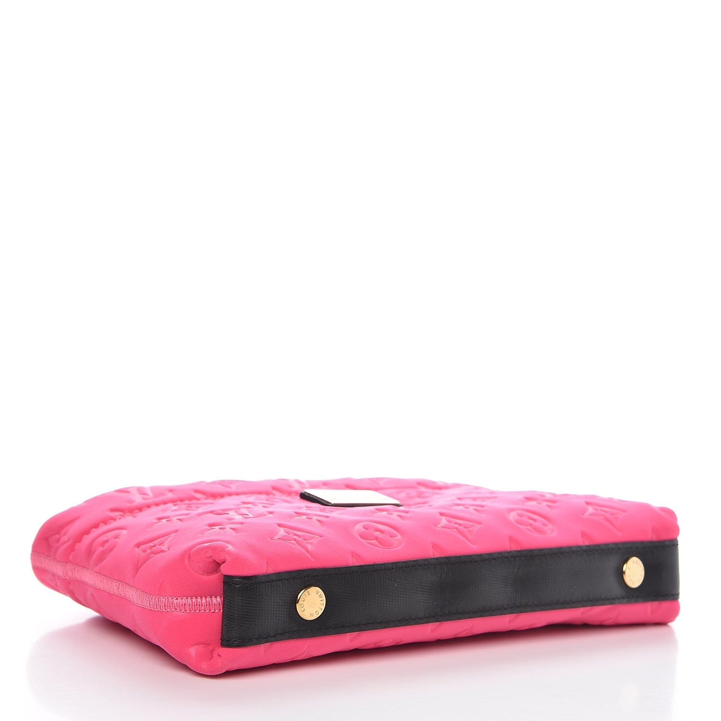 Monogram Scuba Clutch Pochette Fuchsia