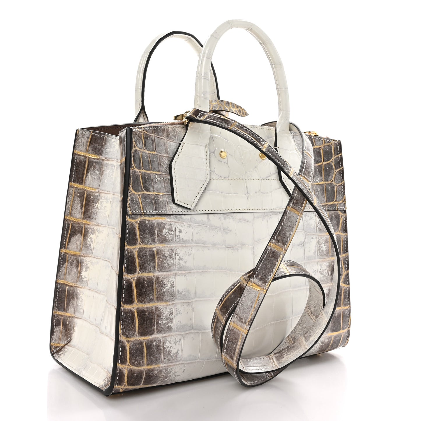 LOUIS VUITTON Himalaya Crocodile City Steamer PM