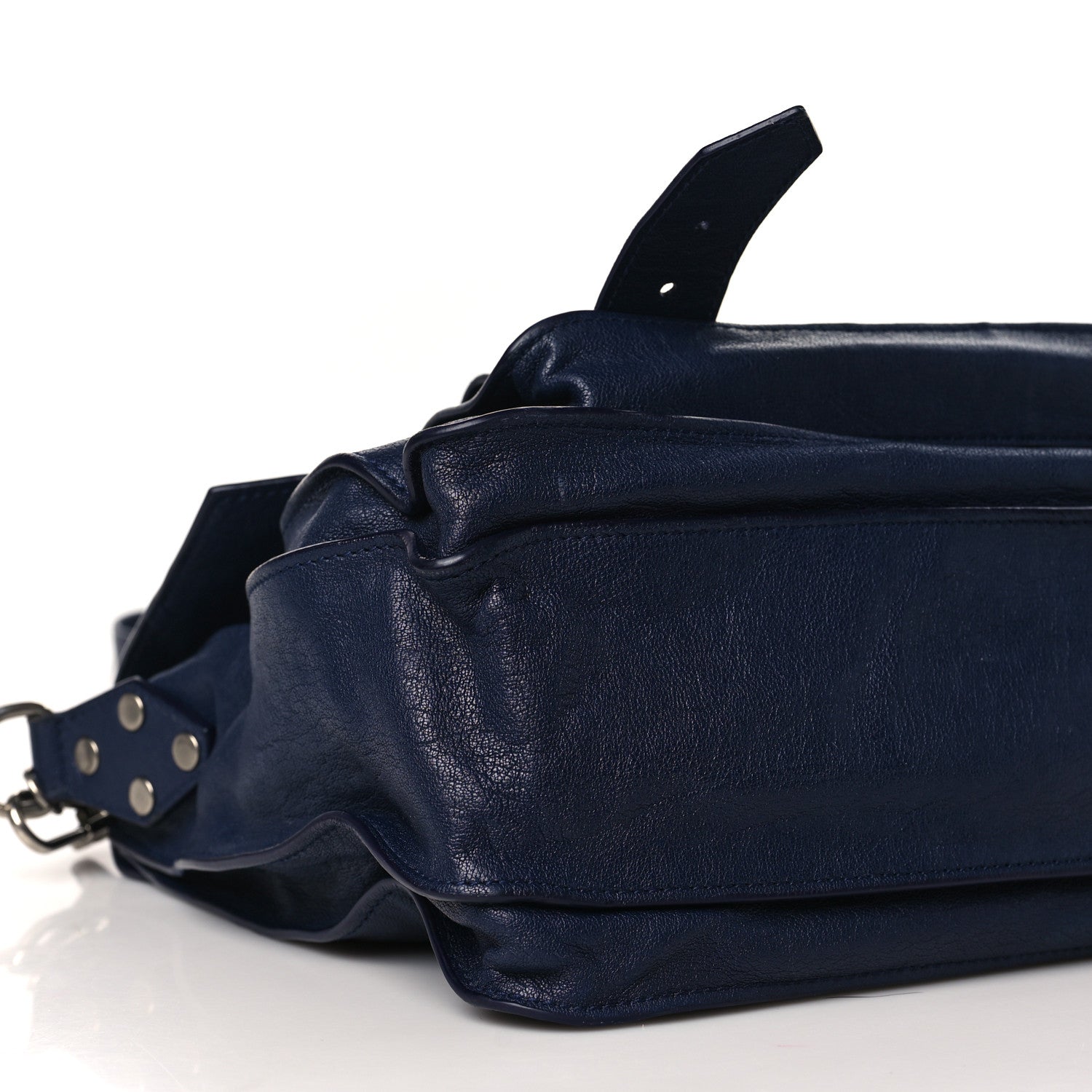 Proenza Schouler Lambskin Medium PS1 Satchel Navy 6 of 7