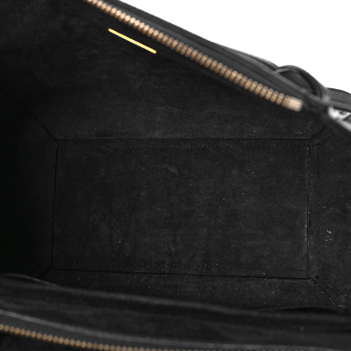 Grained Calfskin Micro Belt Bag Black