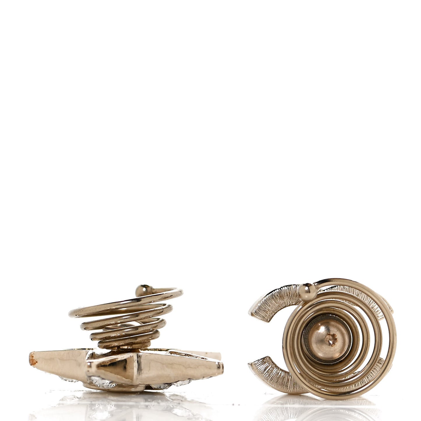 Crystal CC Star Hair Accessory Set Gold