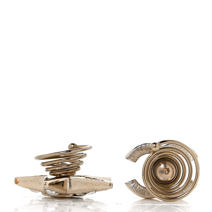 Chanel Crystal CC Star Hair Accessory Set Gold 3 of 5