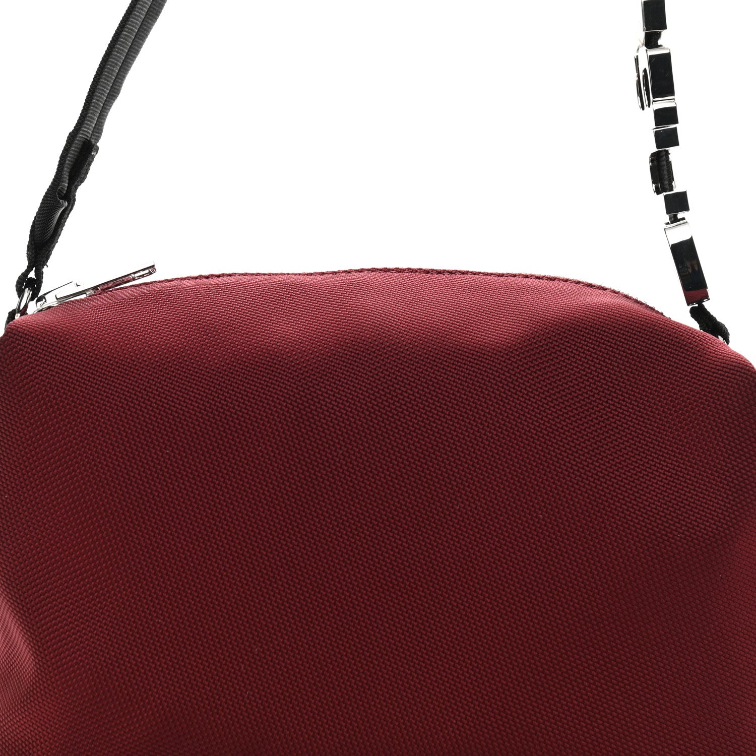 Alexander Wang Nylon Canvas Heiress Sport Shoulder Bag Burgundy 6 of 9