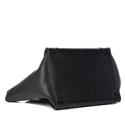 Celine Grained Calfskin Medium Phantom Luggage Black 4 of 16
