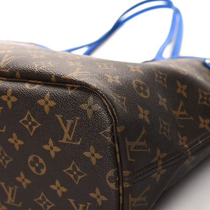 Louis Vuitton Monogram Articles de Voyage Ikat Neverfull MM Grand Blue 9 of 15