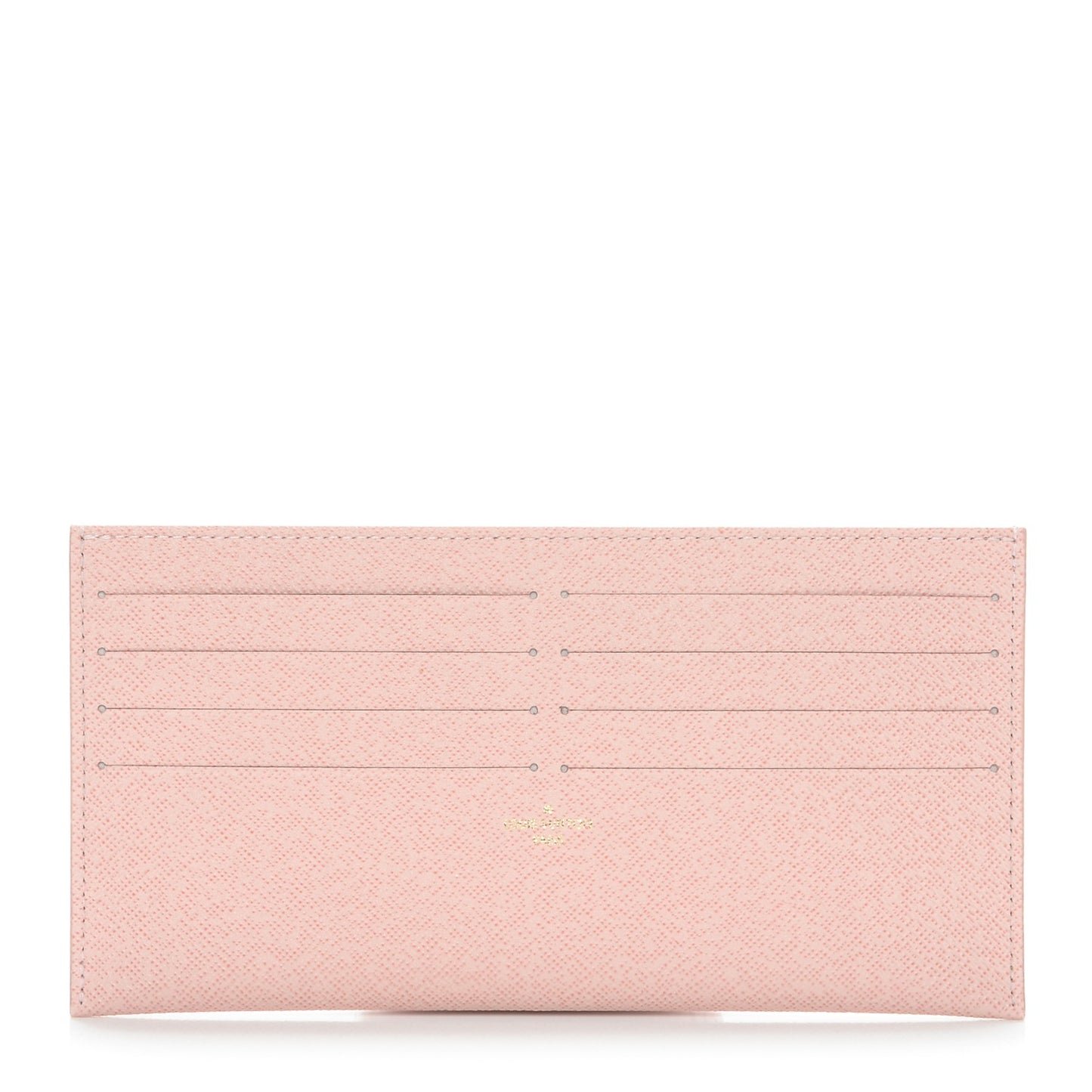Calfskin Felicie Card Holder Insert Rose Ballerine
