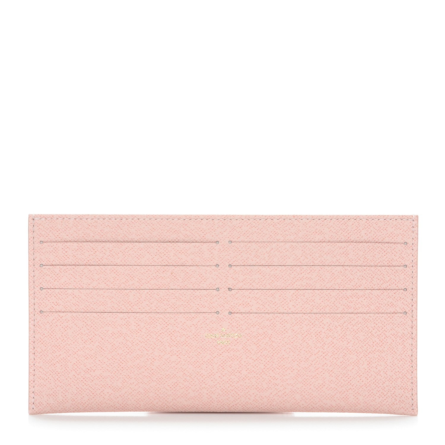 Louis Vuitton Calfskin Felicie Card Holder Insert Rose Ballerine 1 of 6