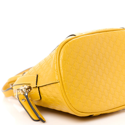 Gucci Soft Microguccissima Mini Dome Bag New Buttercup 10 of 11