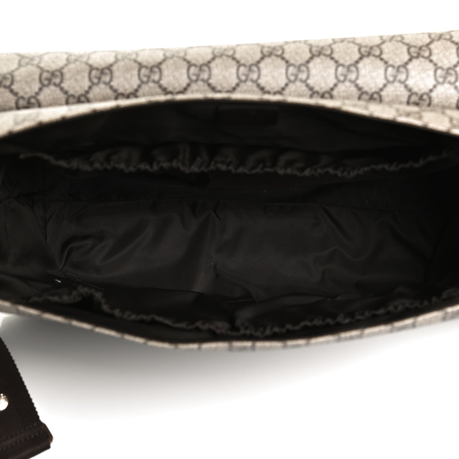 Gucci GG Plus Monogram Messenger Diaper Bag Dark Brown 5 of 16