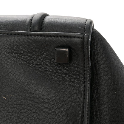 Celine Supple Calfskin Medium Phantom Luggage Black 20 of 22