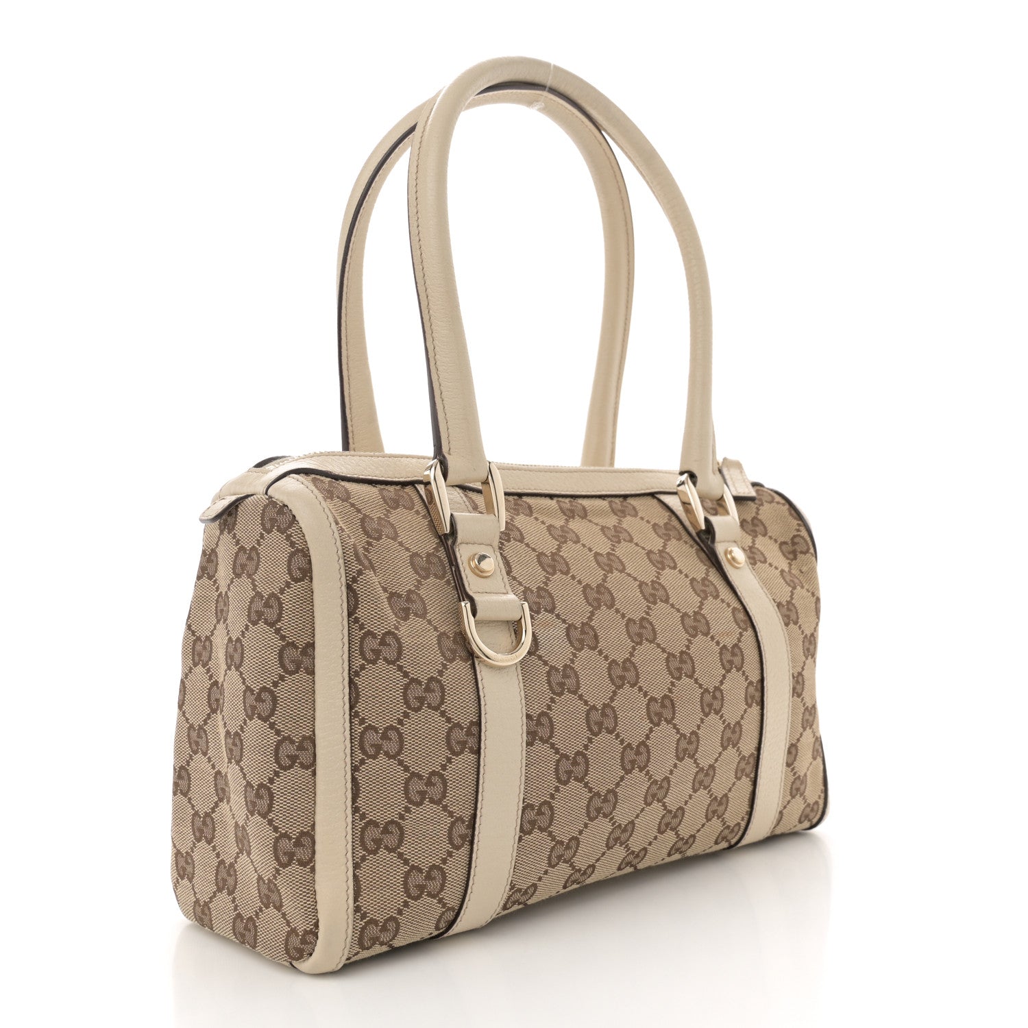 Gucci Monogram Small Abbey Boston Off White 2 of 14