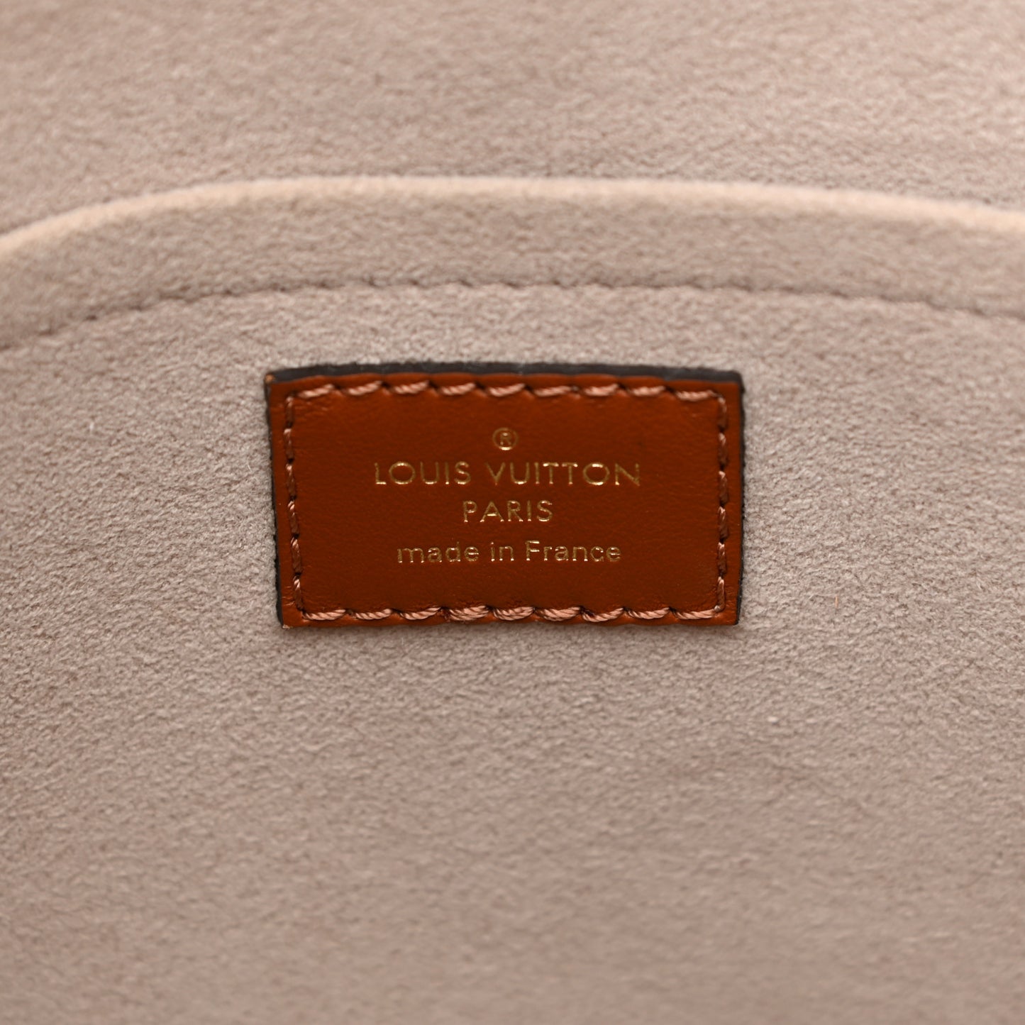 Calfskin Monogram On My Side Summer Gold