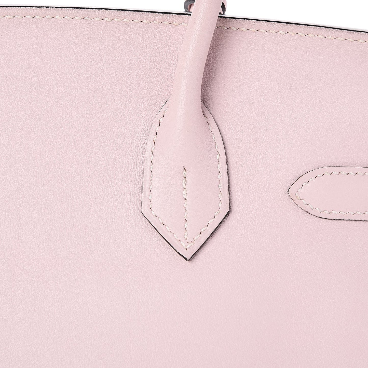 Swift Horseshoe Bi-Color Birkin 30 Rose Dragee Rouge H
