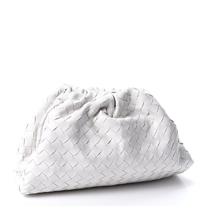 Bottega Veneta Nappa Maxi Intreccio The Pouch Oversized Clutch Plaster 2 of 8