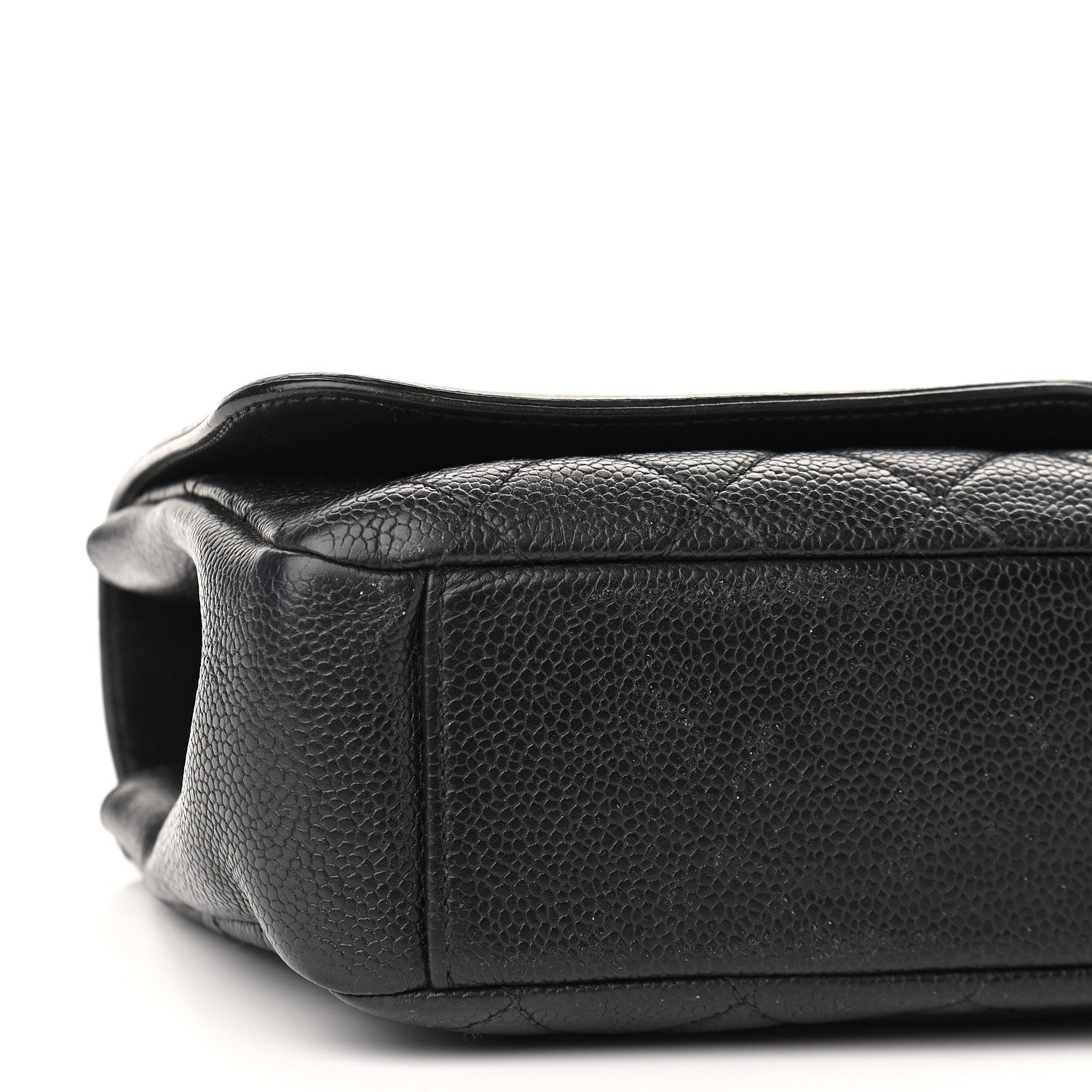 Chanel Caviar Quilted Medium CC Filigree Flap Black 9 of 10