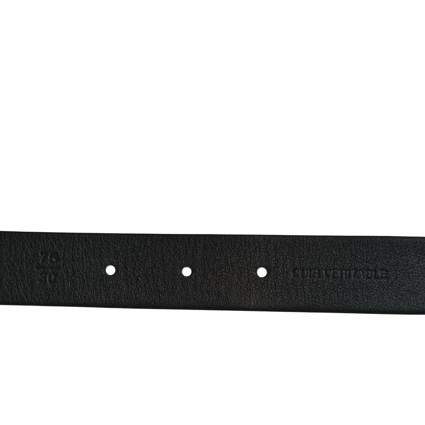 Lambskin CC Pearl Chain Belt 75 30 Black