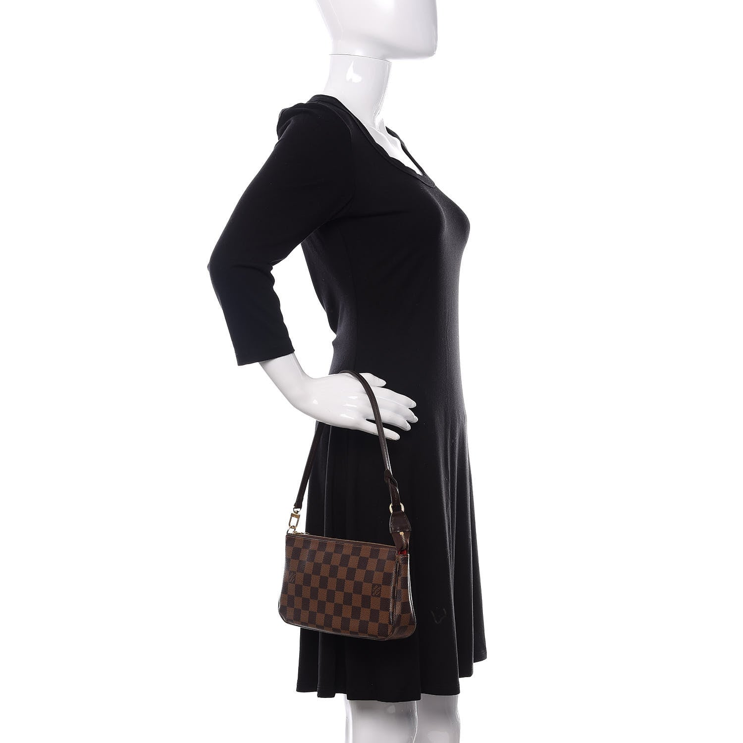 Louis Vuitton Damier Ebene Pochette Accessories NM 2 of 10