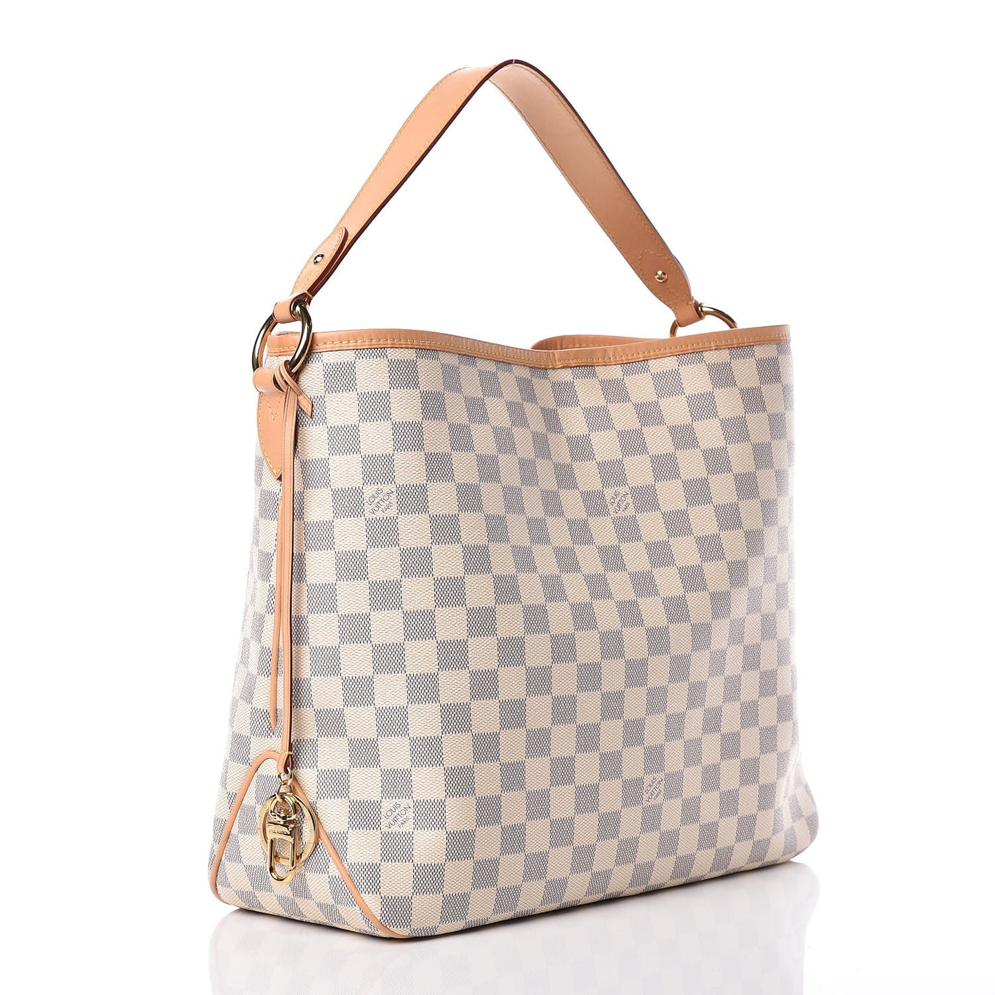 Damier Azur Delightful MM Rose Ballerine