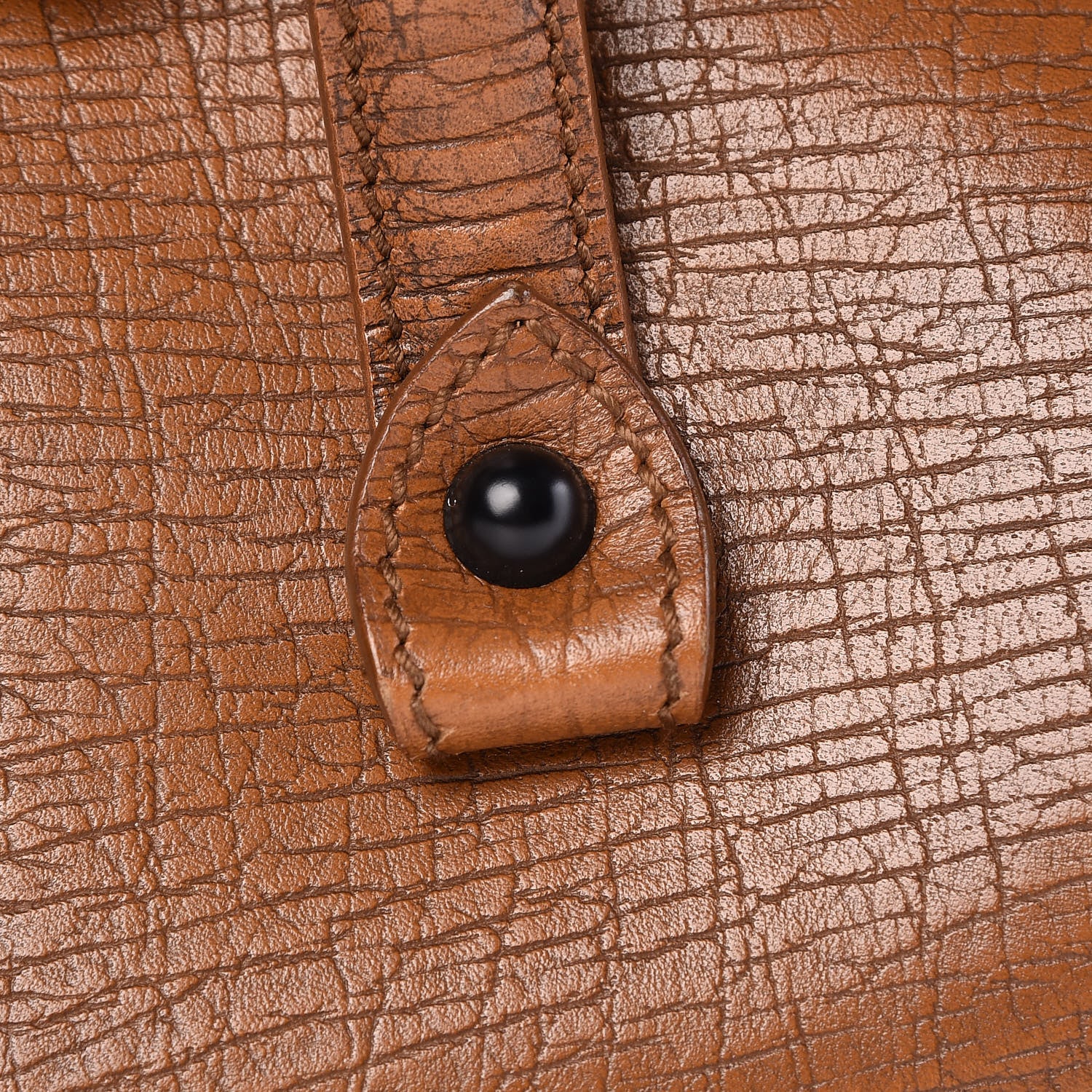 Gucci Calfskin Bamboo Bullet Satchel Brown 20 of 23