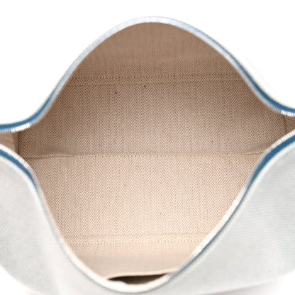 Hermes Canvas Large Bride-A-Brac Cabriole Case Bleu Nattier 5 of 8