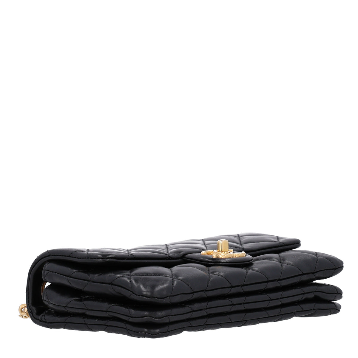 Chanel Lambskin Quilted Small Pillow Crush Flap Black 3 of 10
