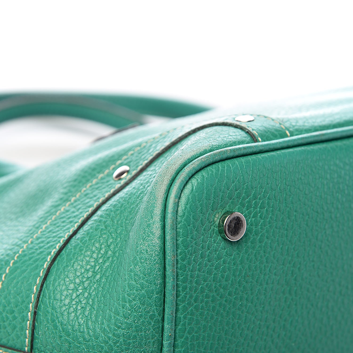 Burberry Calfskin Shoulder Bag Green 15 of 18