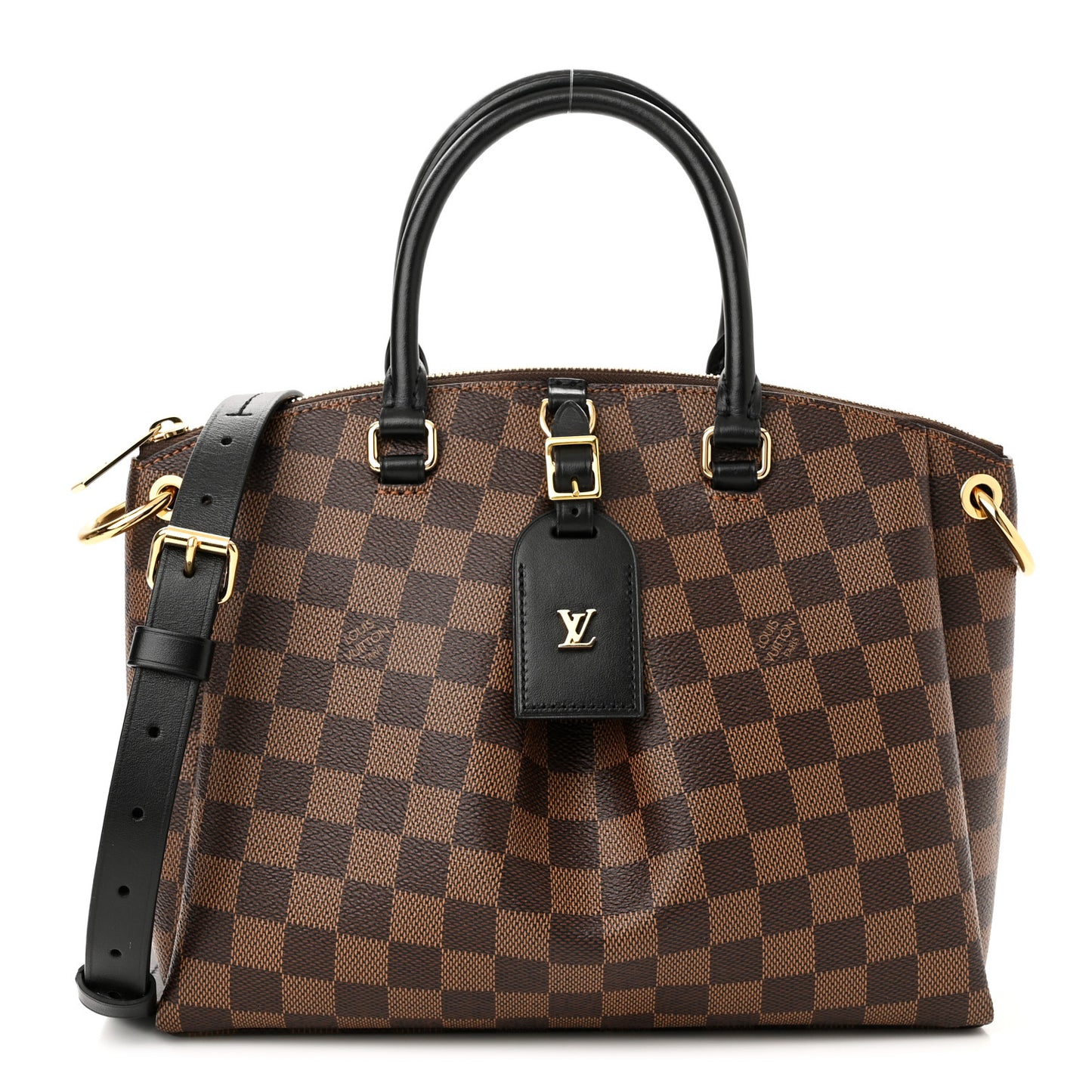 Damier Ebene Odeon Tote PM Black
