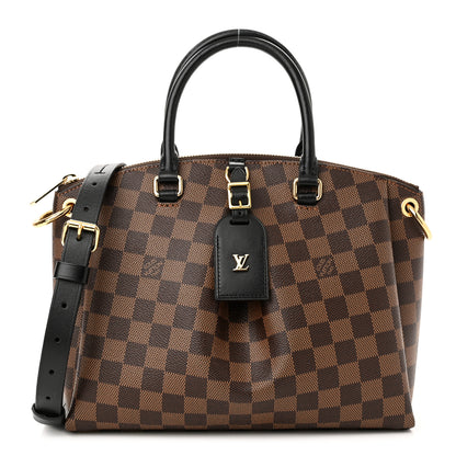 Louis Vuitton Damier Ebene Odeon Tote PM Black 1 of 10