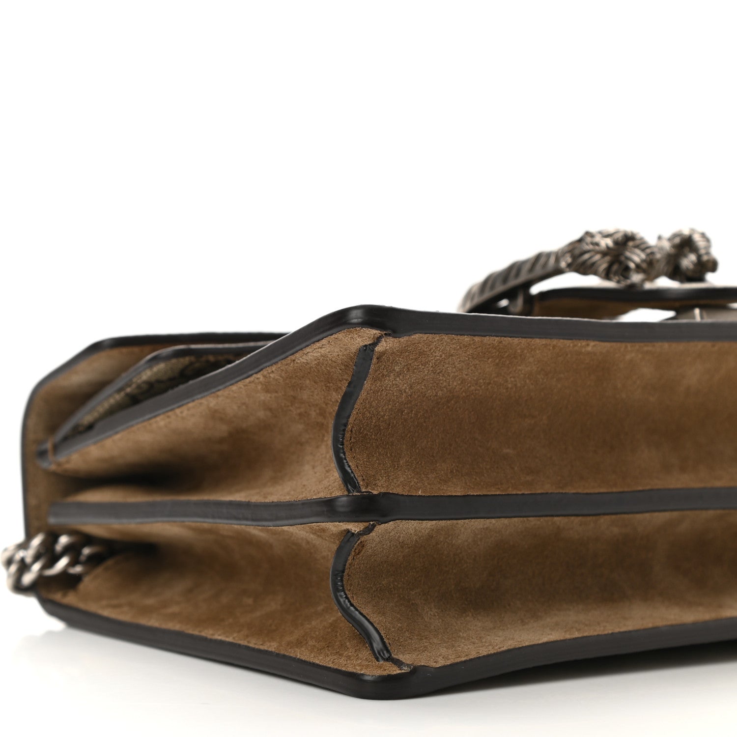 Gucci GG Supreme Monogram Small Dionysus Shoulder Bag Taupe 9 of 11