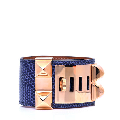 Hermes Lizard Collier De Chien CDC Bracelet S Mykonos 3 of 6