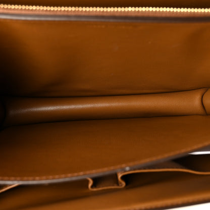 Celine Box Calfskin Medium Classic Box Flap Bag Camel 5 of 10