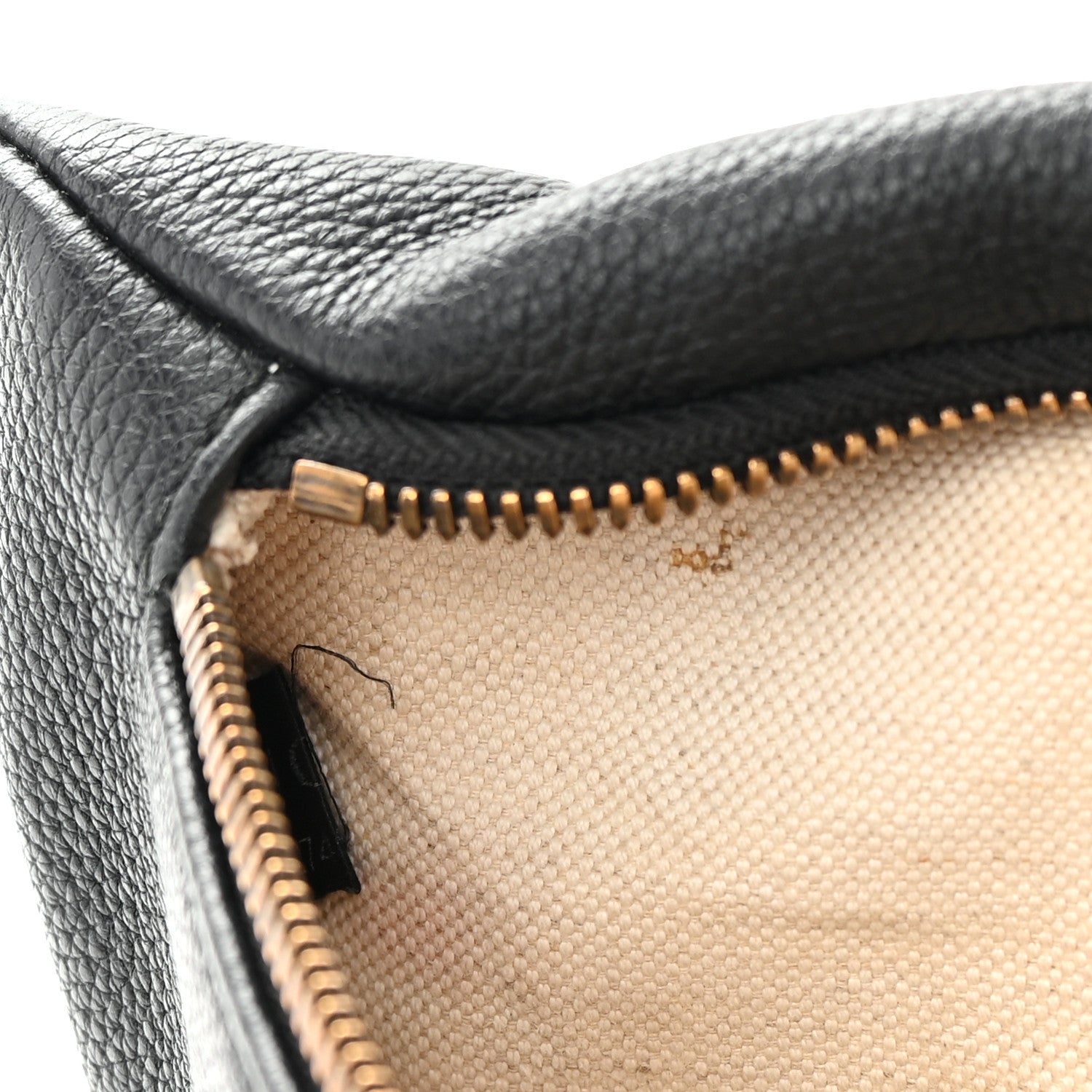 Gucci Grained Calfskin Small Logo Belt Bag Black 11 of 14
