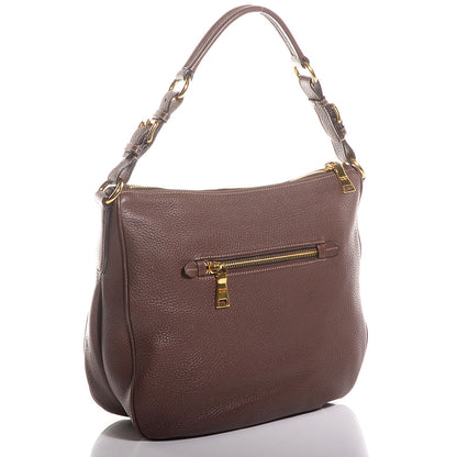 Prada Vitello Daino Hobo Bruciato 3 of 9