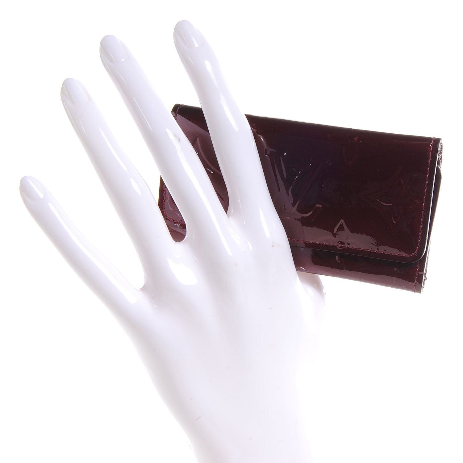 Louis Vuitton Vernis Multicles 4 Key Holder Rouge Fauviste 2 of 7