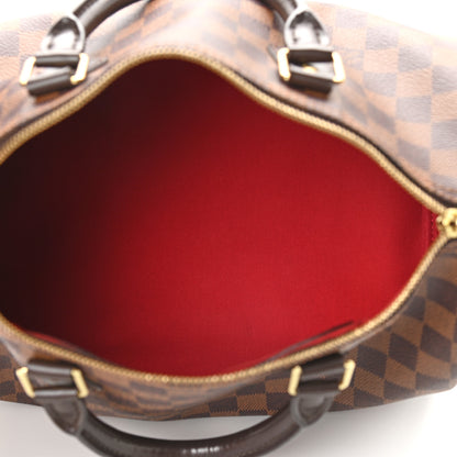 Louis Vuitton Damier Ebene Speedy Bandouliere 30 5 of 8