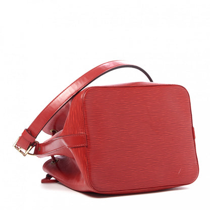 Louis Vuitton Epi Petit Noe Castillan Red 4 of 8