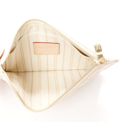 Louis Vuitton Damier Azur Neverfull PM Pochette 5 of 8
