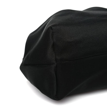 The Row Satin Micro Double Circle Bag Black 9 of 10