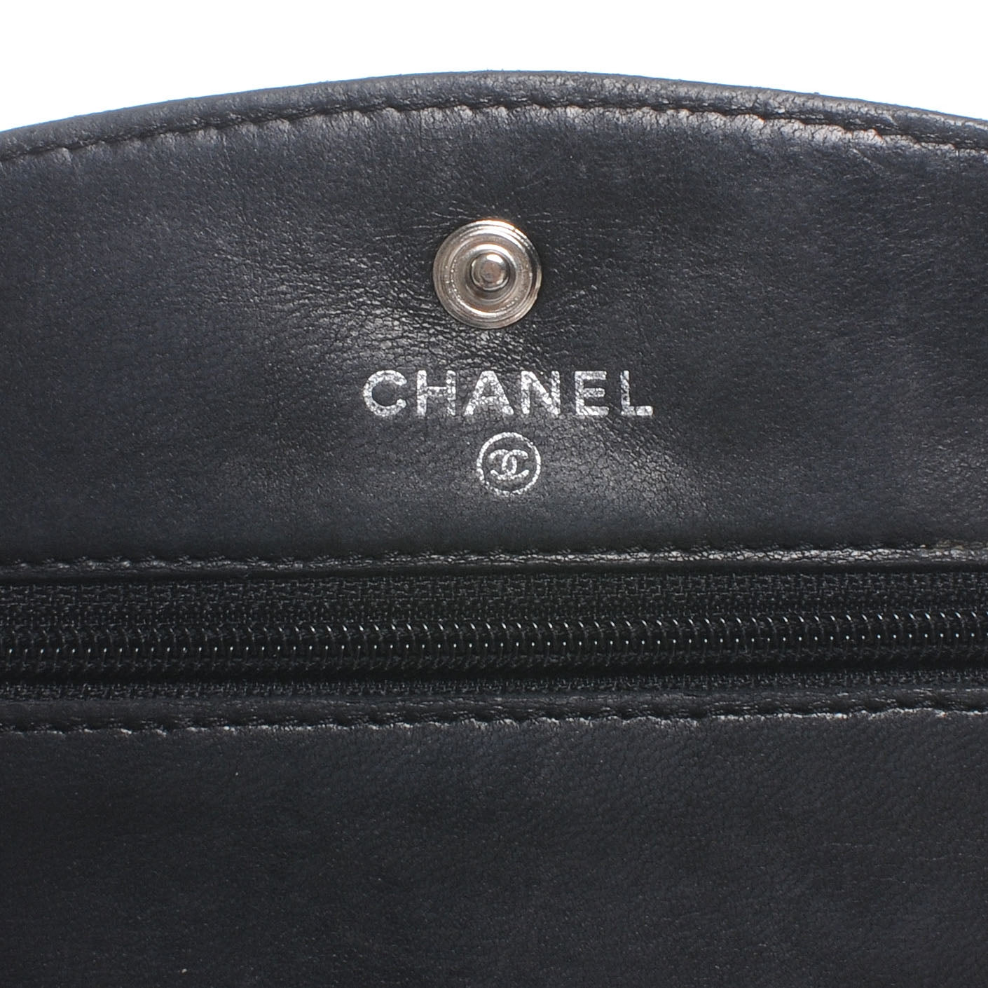 Chanel Caviar Wallet on Chain WOC Black 5 of 8